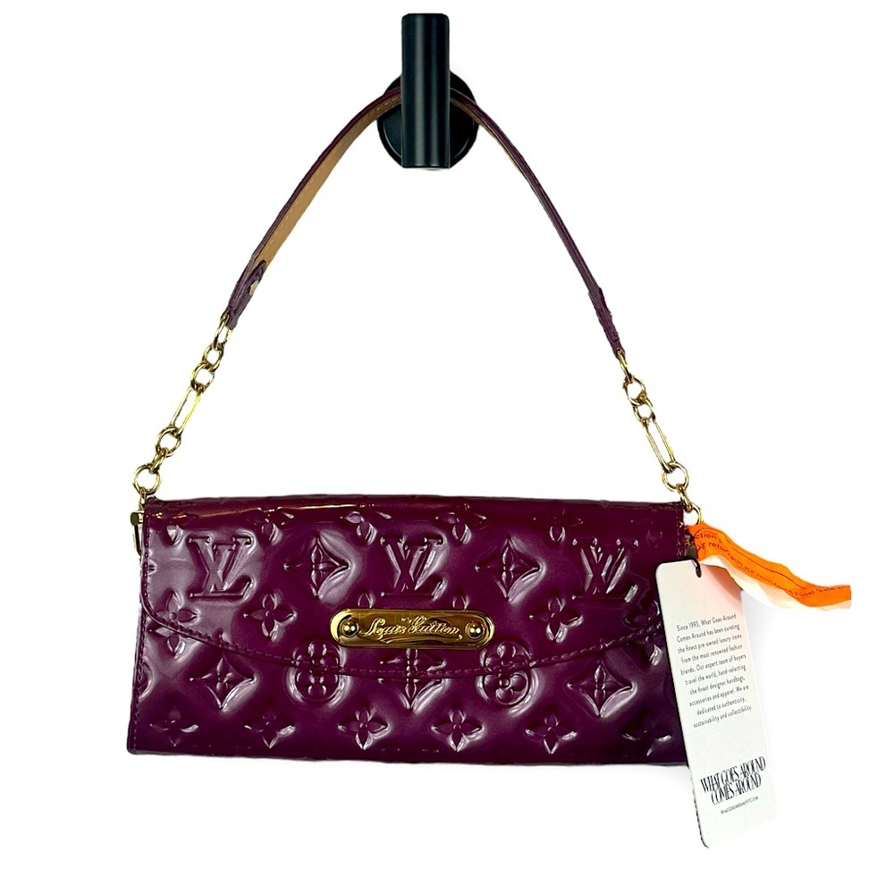 Louis Vuitton Sunset Boulevard in Amarante Vernis Leather - Picture 2 of 16